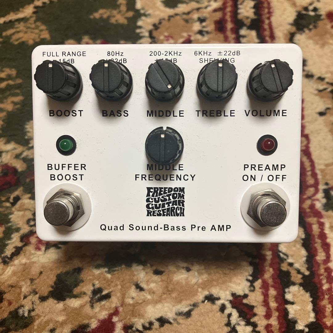 Freedom Custom Guitar Research ベース プリアンプ