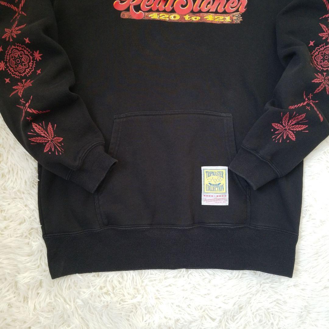 【希少】ジャパニーズマゲニーズ　REAL STONERプルオーバーパーカー　L