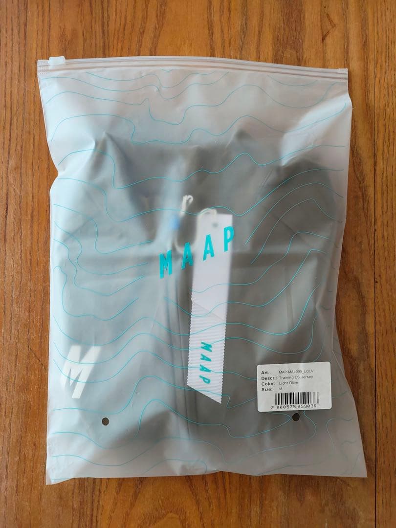 タグ付き美品  マープ トレーニング LSジャージ M オリーブ