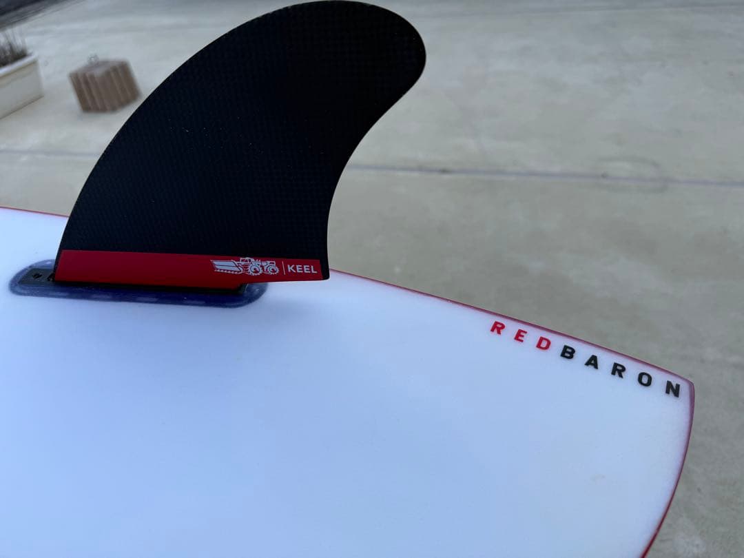 JS RED BARON ツインフィン5'6 フィン付き