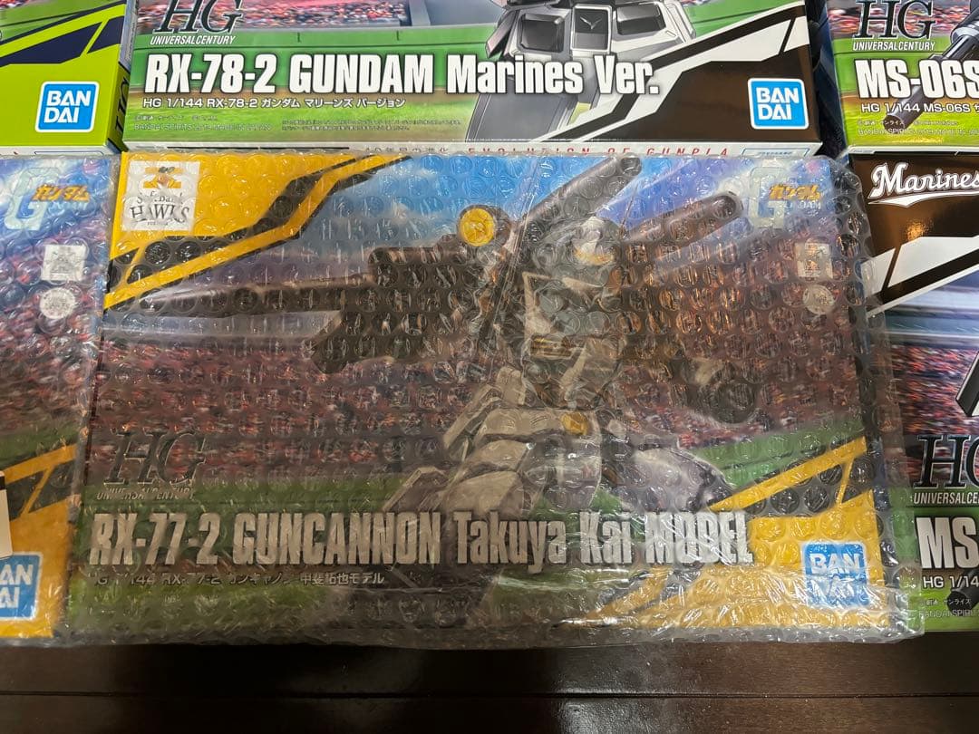 9箱セット 新品未使用　ガンダム　プロ野球　コラボ　ガンプラ