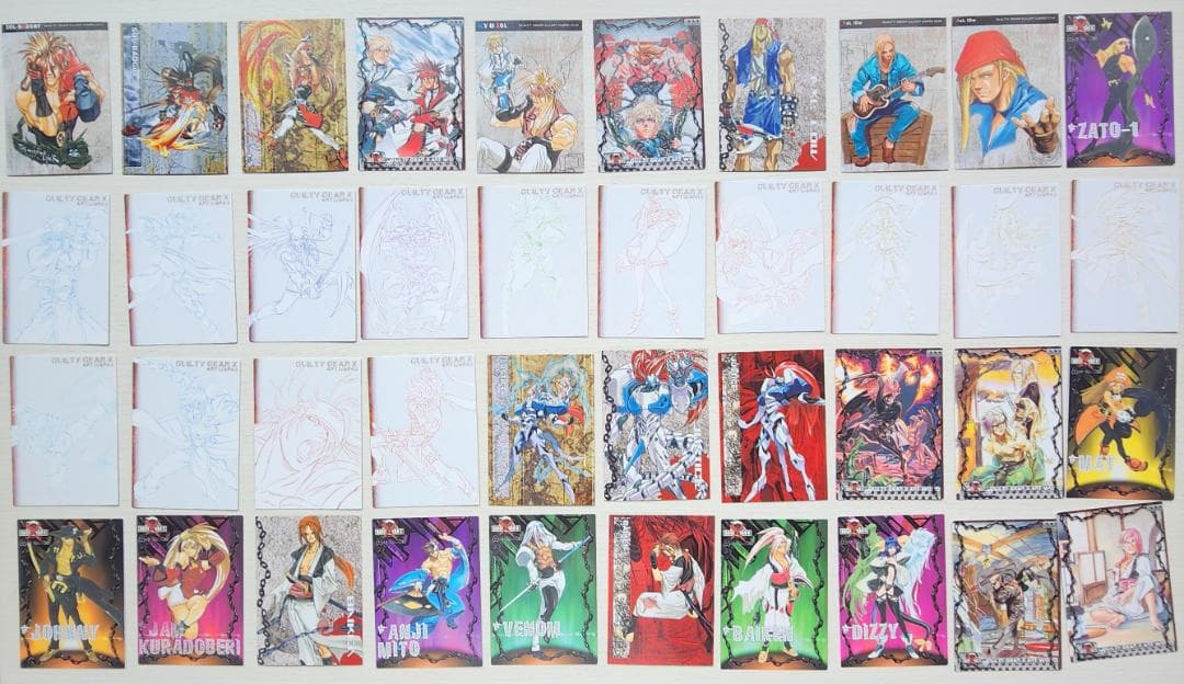 ギルティギア カード トレカ 110枚 まとめ売り