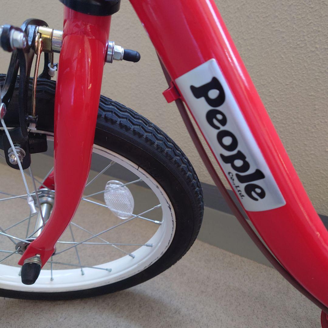 ケッターサイクル　16インチ　赤　屋内保管　ヘルメットのおまけ付き