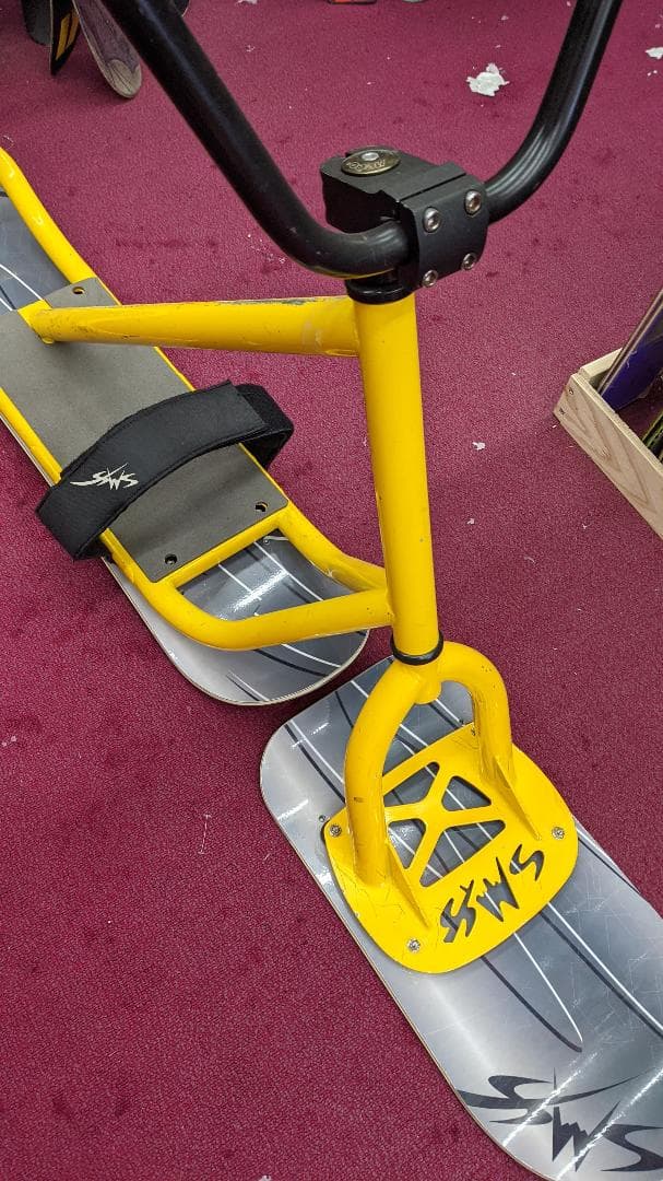 SWS スノースクート イエロー