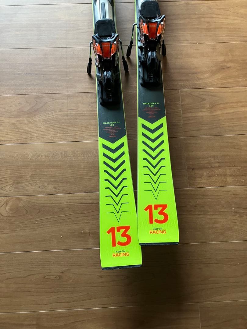 Volkl Race Tiger 165cm(Hotwax＆ケース付き)