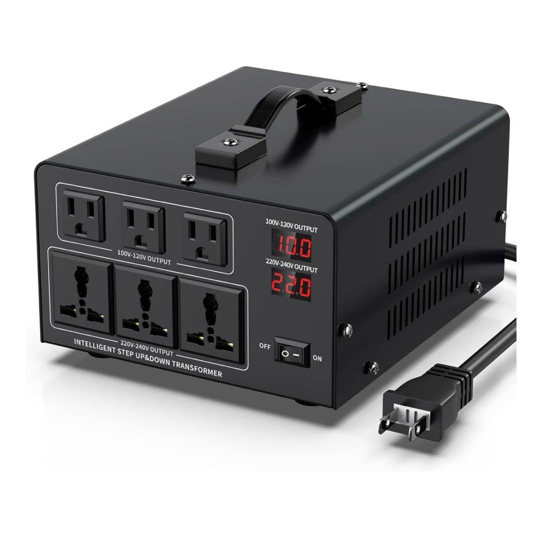 3000W 変圧器 アップトランス ダウントランス 100V から 220V