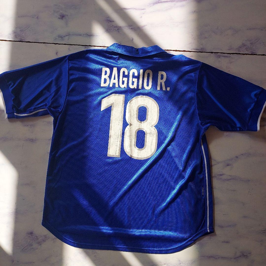 1998年サッカーイタリア代表 ロベルトバッジョ ユニフォーム【XLサイズ】