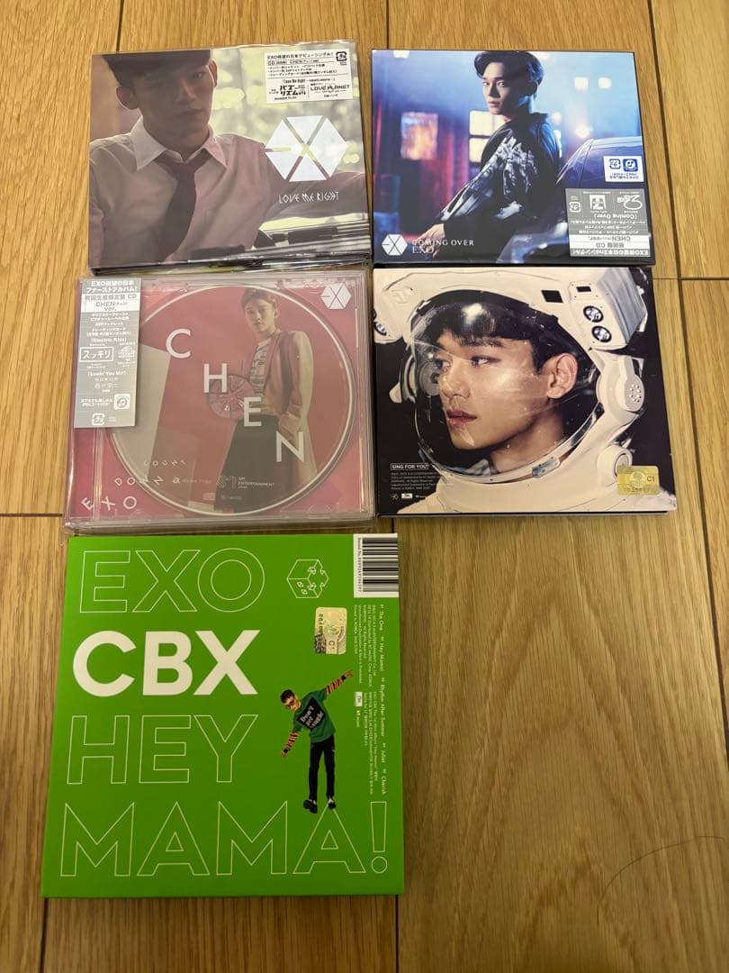 EXO CHEN チェン グッズ まとめ売り CD うちわ ポスター