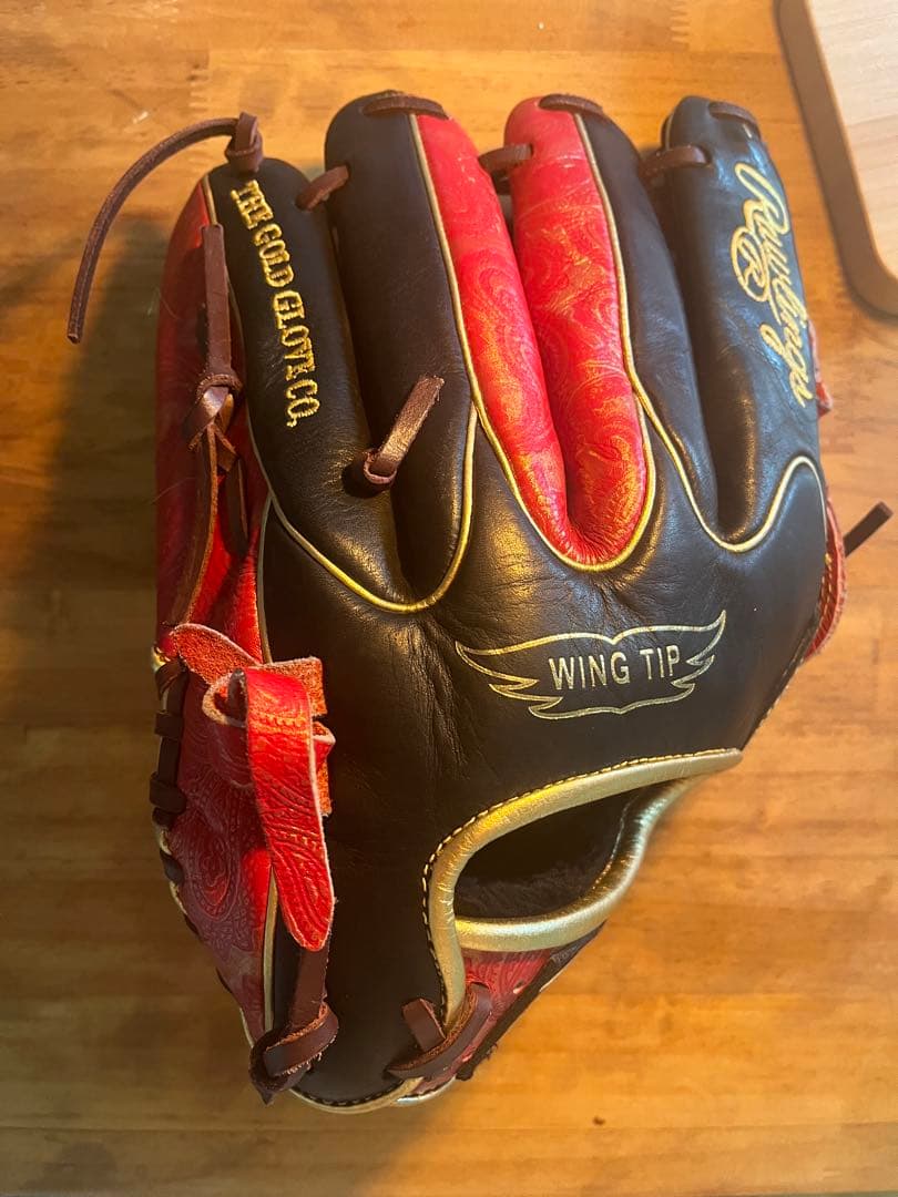 Rawlings Wing Tip グローブ 赤/黒