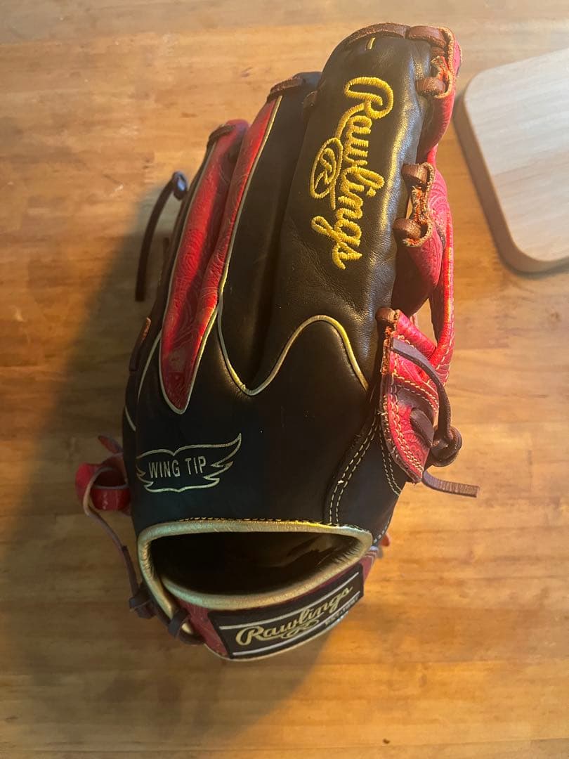 Rawlings Wing Tip グローブ 赤/黒