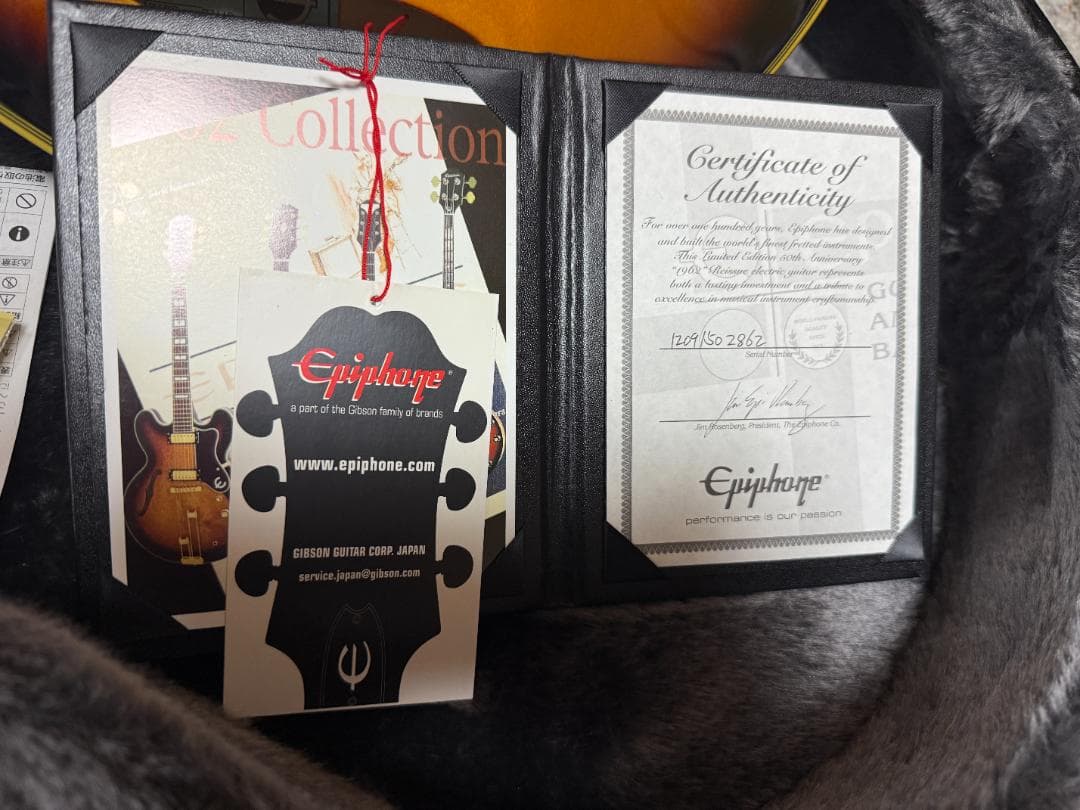 ギター Epiphone SHERATON E212T 50th 1962