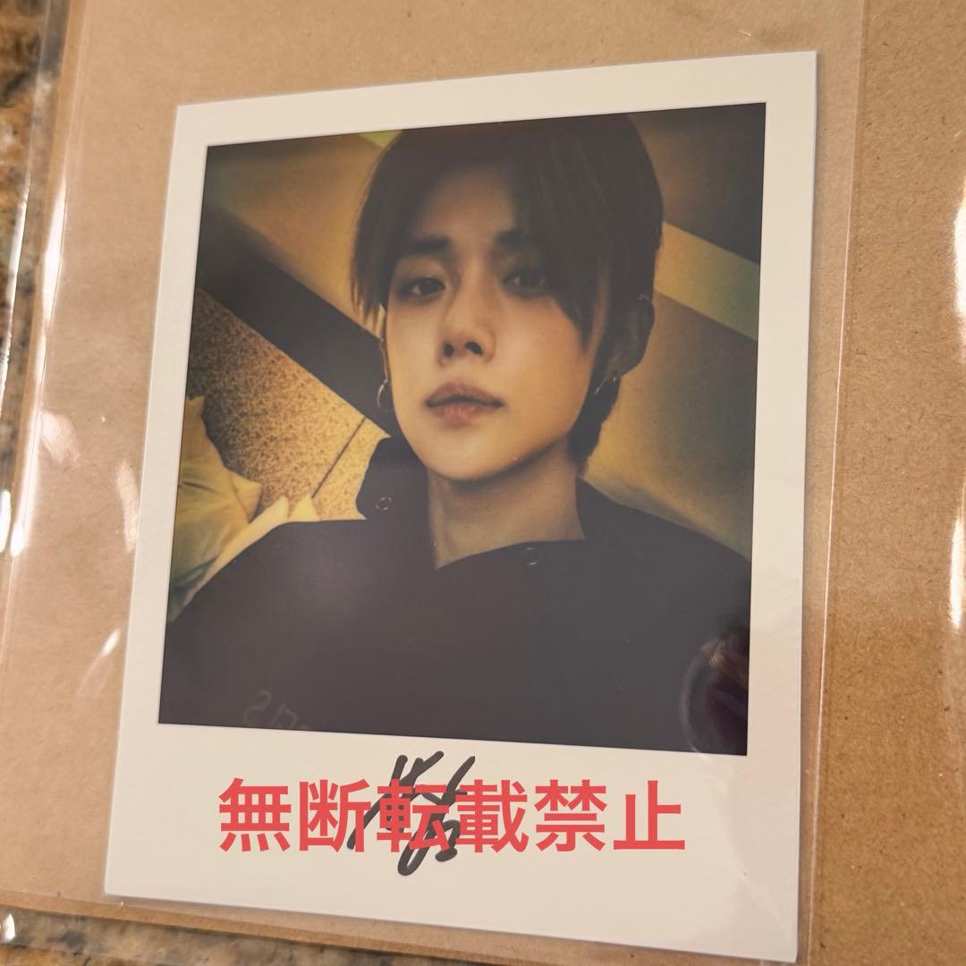 TXT ヨンジュンNO LABELS:PART 01 サイン入りポロライド