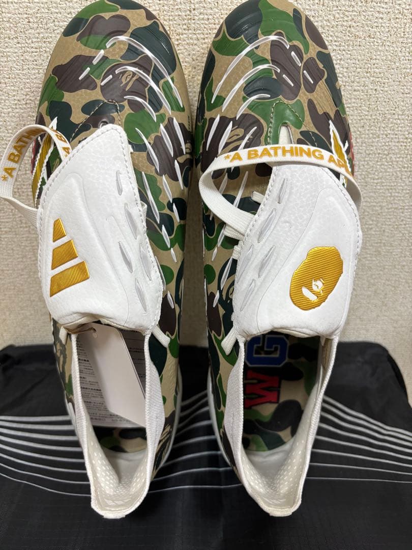 ド*ケ様 26cm BAPE ADIDAS プレデターエリートフォールディングタ