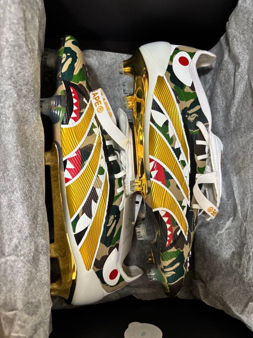 ド*ケ様 26cm BAPE ADIDAS プレデターエリートフォールディングタ