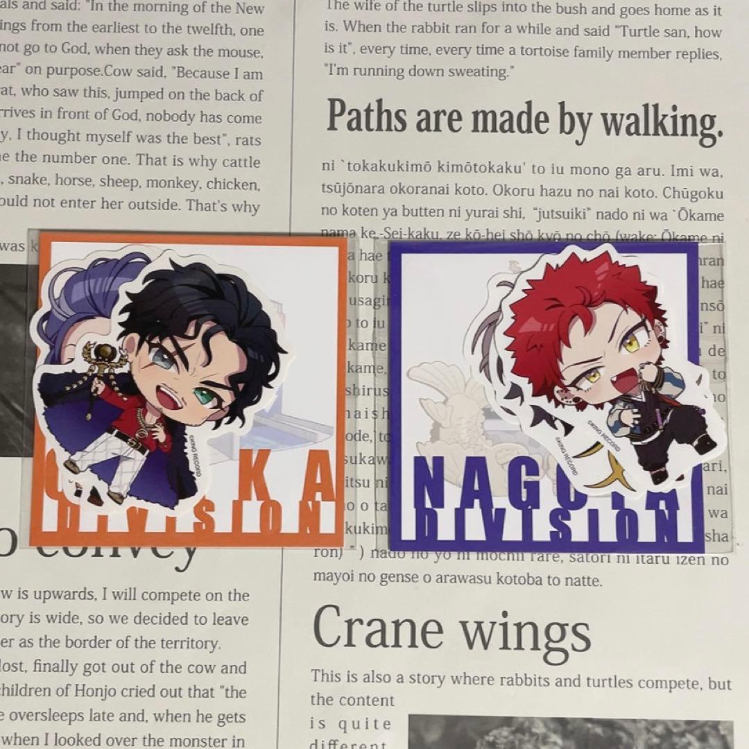 ヒプマイ 缶バッジ アクリルチャーム スリーブ 簓 盧笙 零 空却 十四 獄