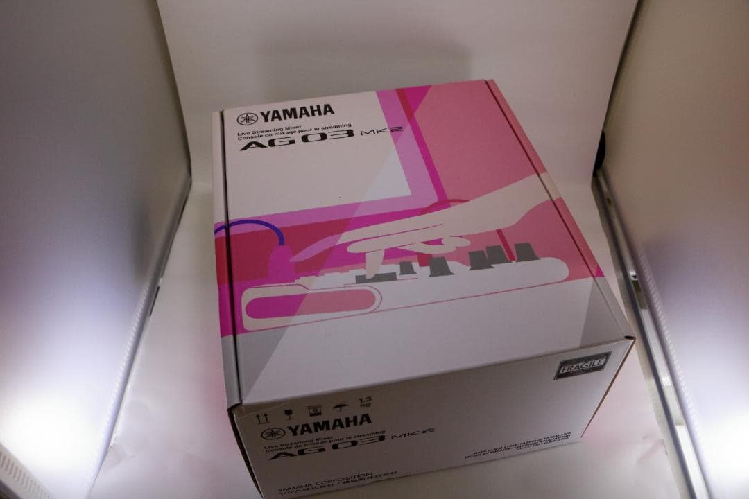 YAMAHA AG03MK2 オーディオインターフェイス (AG03MK2W)