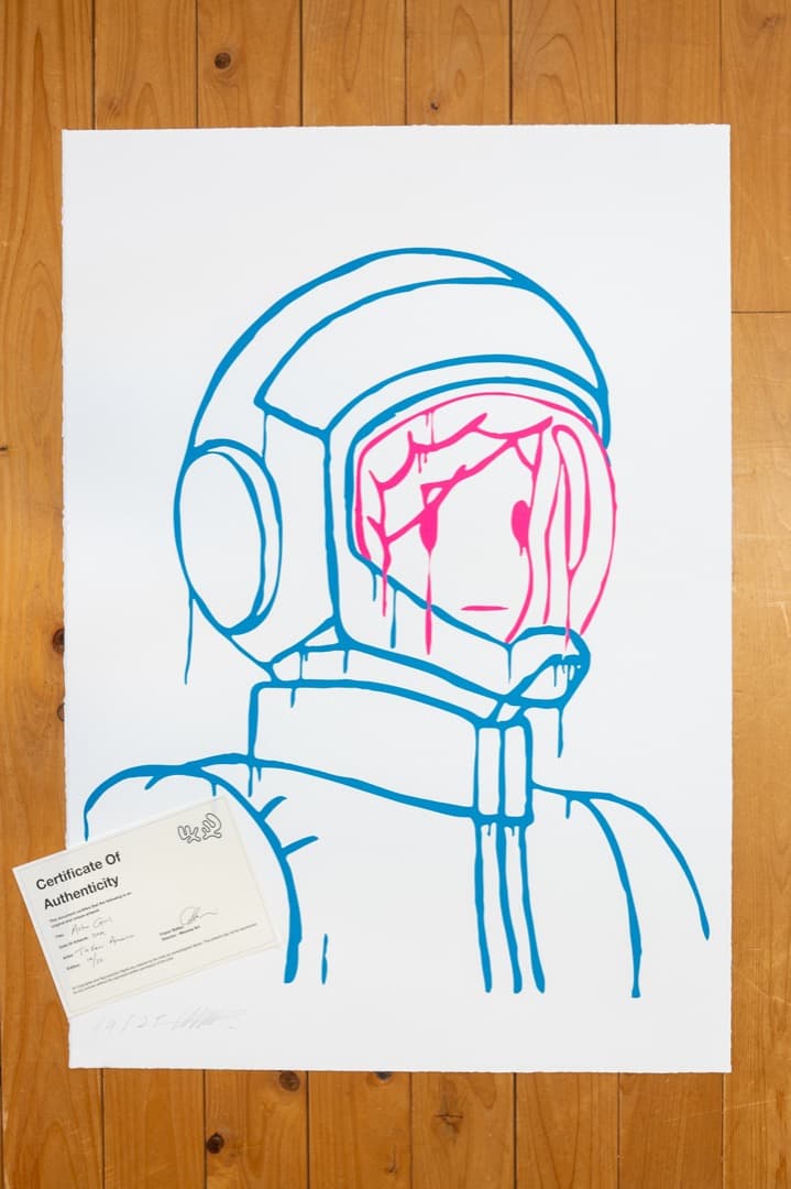 【SALE】現代アート 天野タケル『Astro Girl』