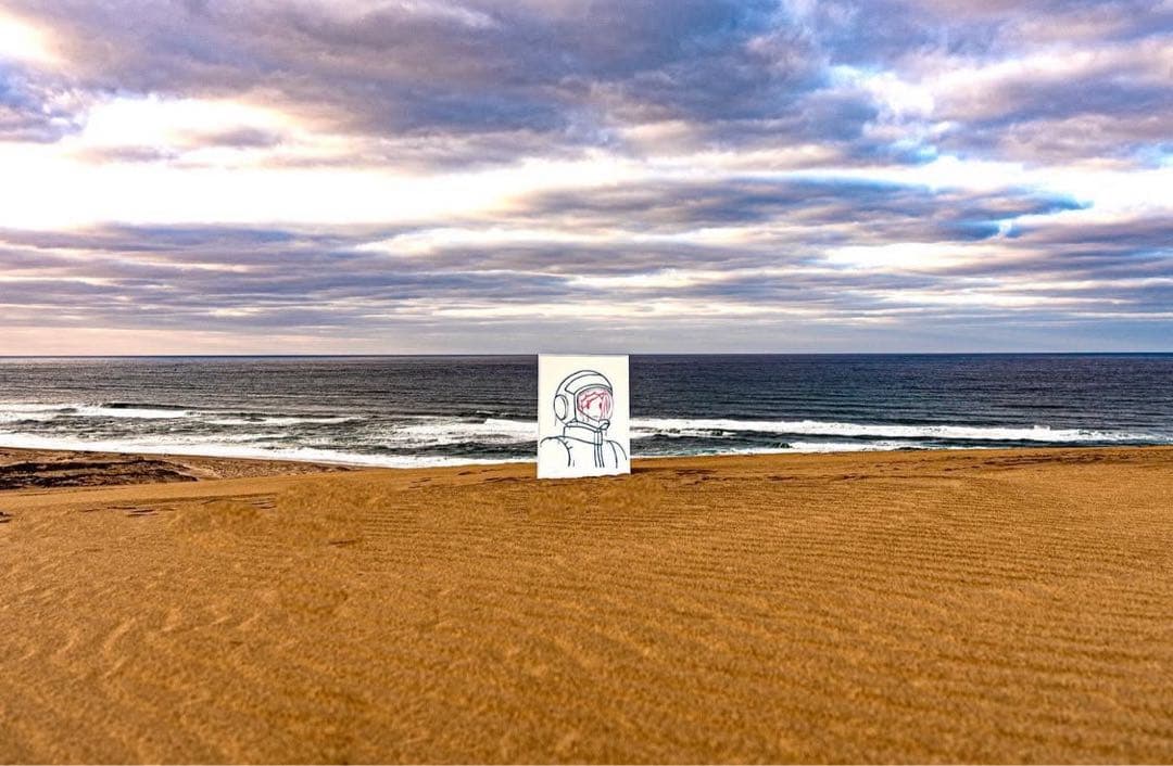 【SALE】現代アート 天野タケル『Astro Girl』