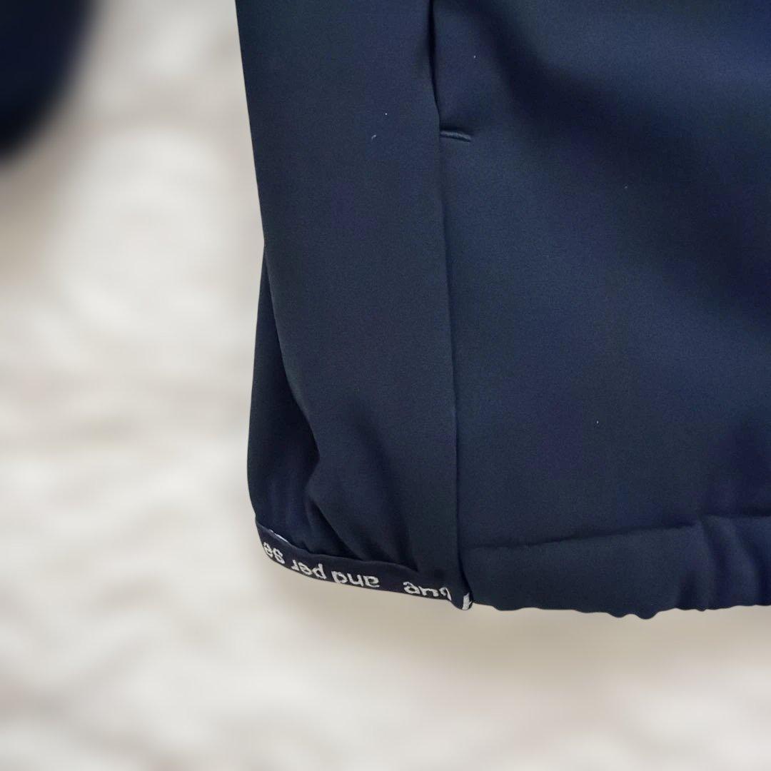 and per se ネイビー スポーツジャケット