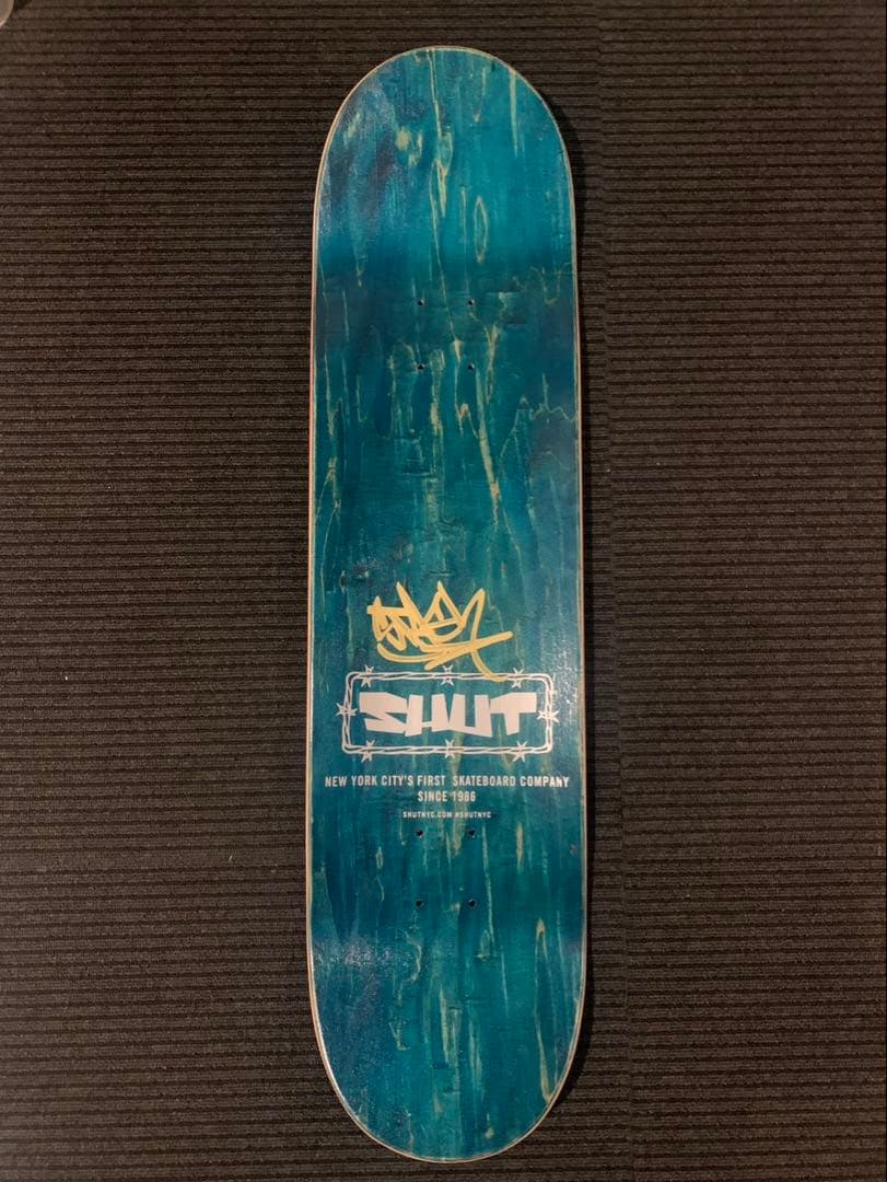 真作 STASH 直筆原画 スケートボード サイン入 supreme ステッカー