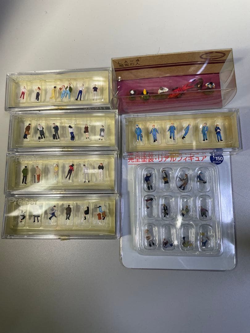 Ｎゲージ　昭和ジオラマ人形シリーズ　未使用