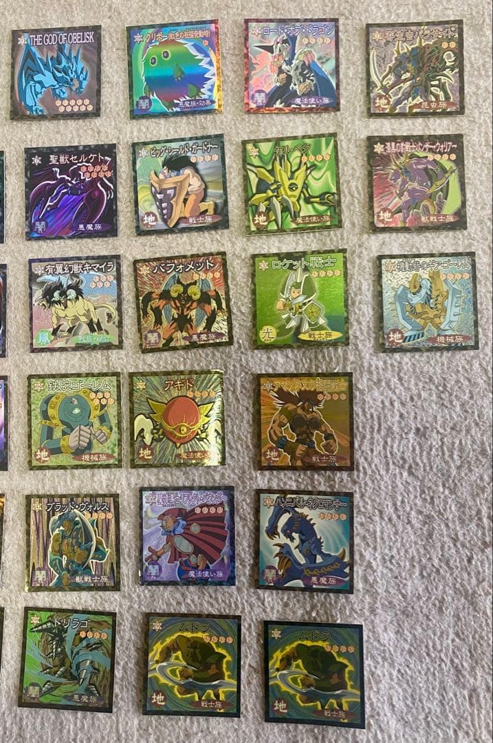 森永　遊戯王　シール　まとめ売り