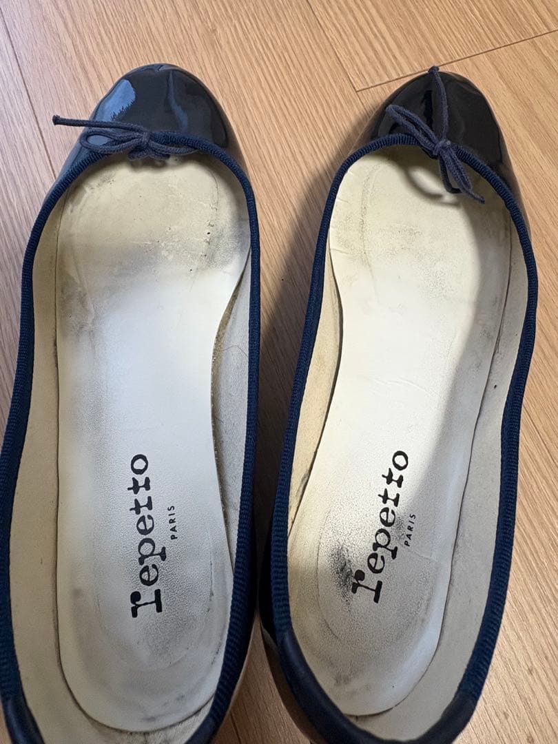 Repetto Camille バレエシューズ　ネイビー　24cm