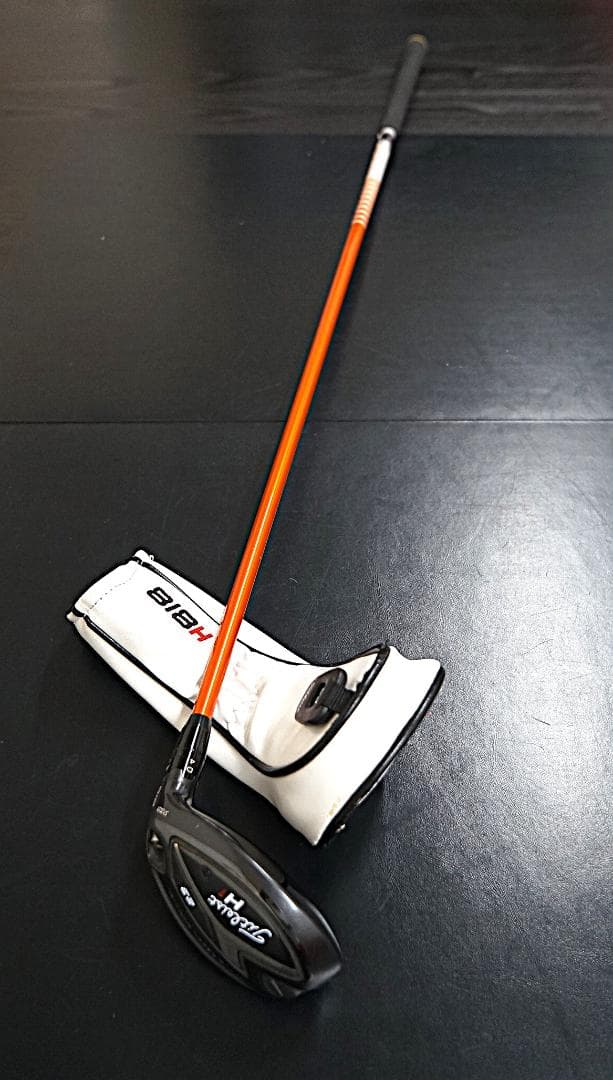 0108　ゴルフ　ウッド　カバー付き　Titleist H1　DI-95s