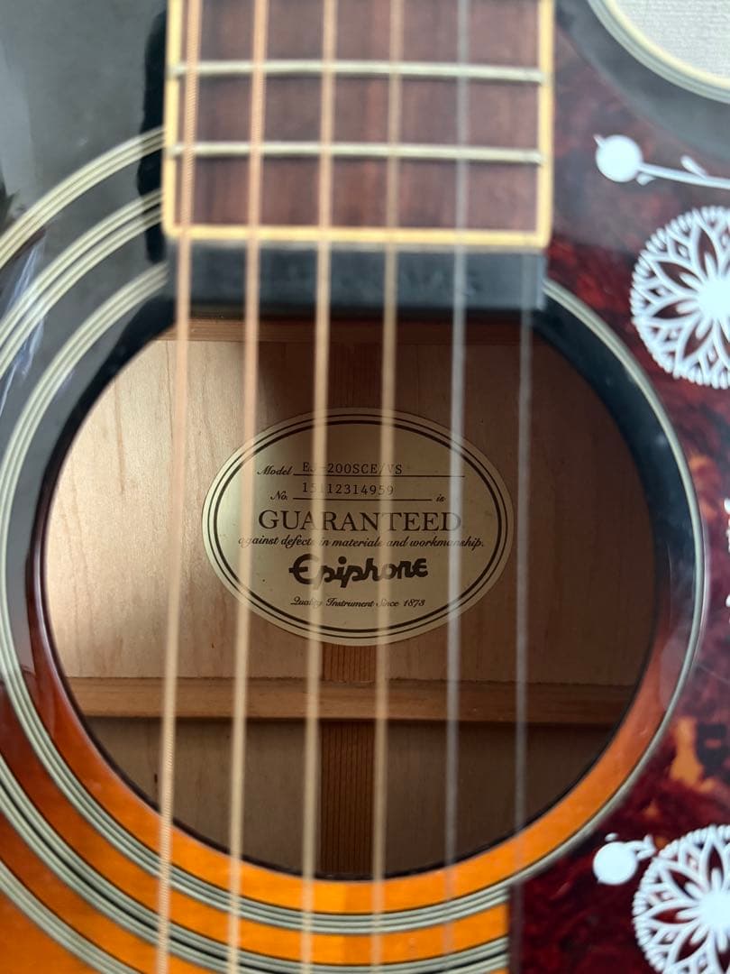 Epiphone 200CE アコースティックギター　エレアコ