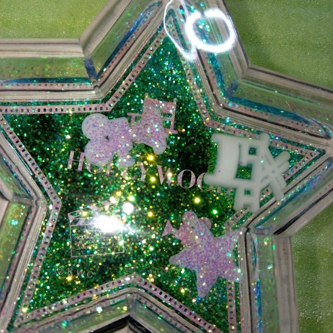 SOUVENIR PAPER WEIGHT　HOLLY WOOD　星形　星型