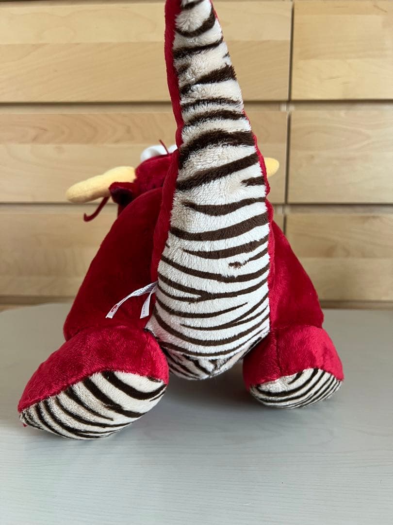 【入手困難美品】NICI ホワイトタイガー トラ ドラゴン ぬいぐるみ 大きめ