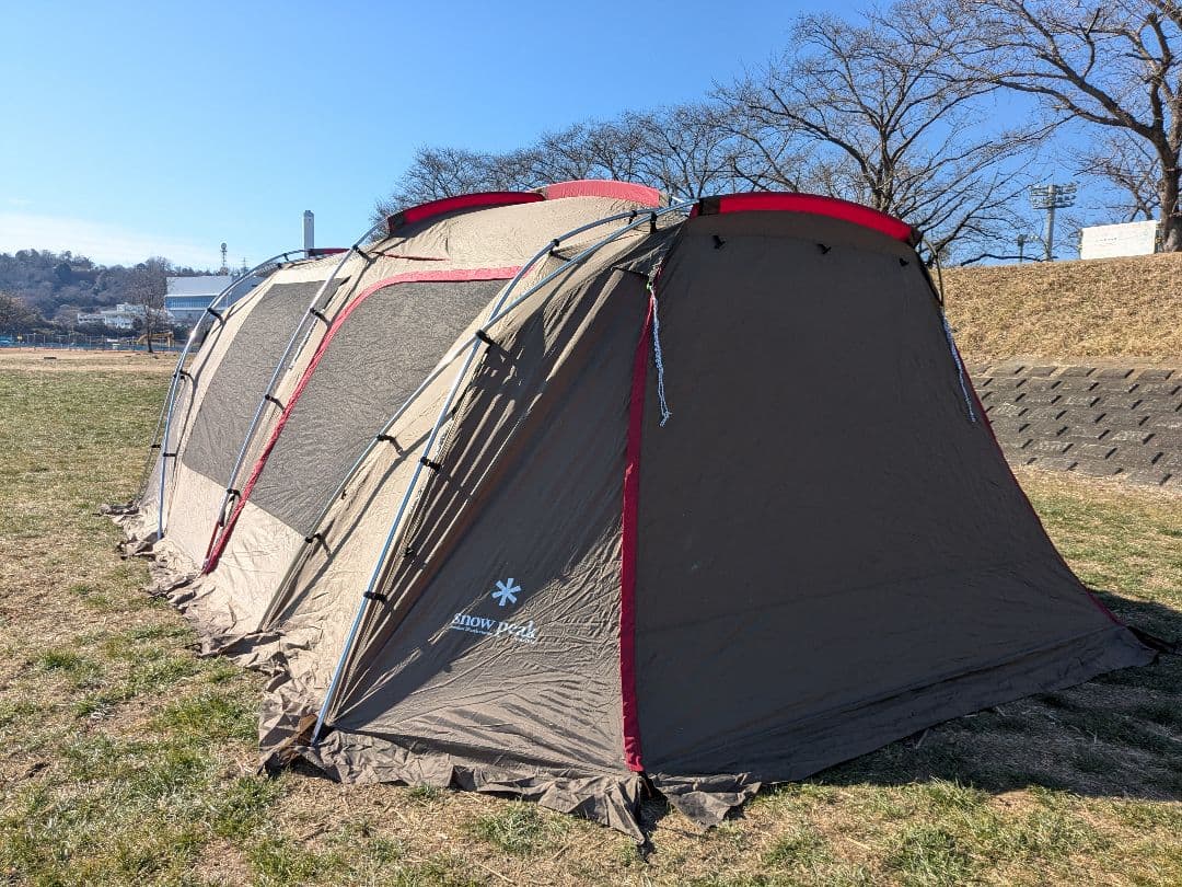 スノーピーク　ランドロック　TP-671　スノピ製ペグ30本+銅ヘッドハンマー付