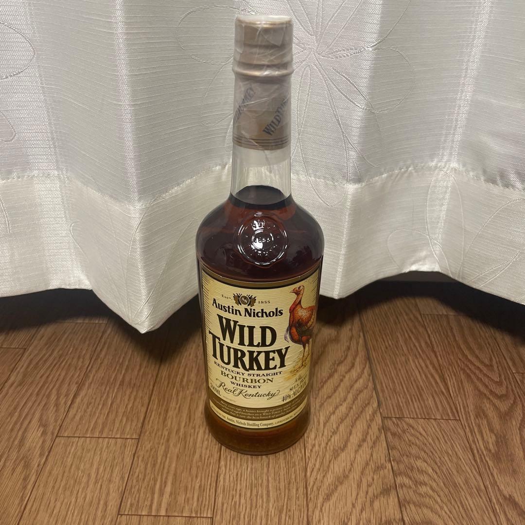 ワイルドターキー　バーボンウイスキー リアルケンタッキー　旧ボトル　終売品