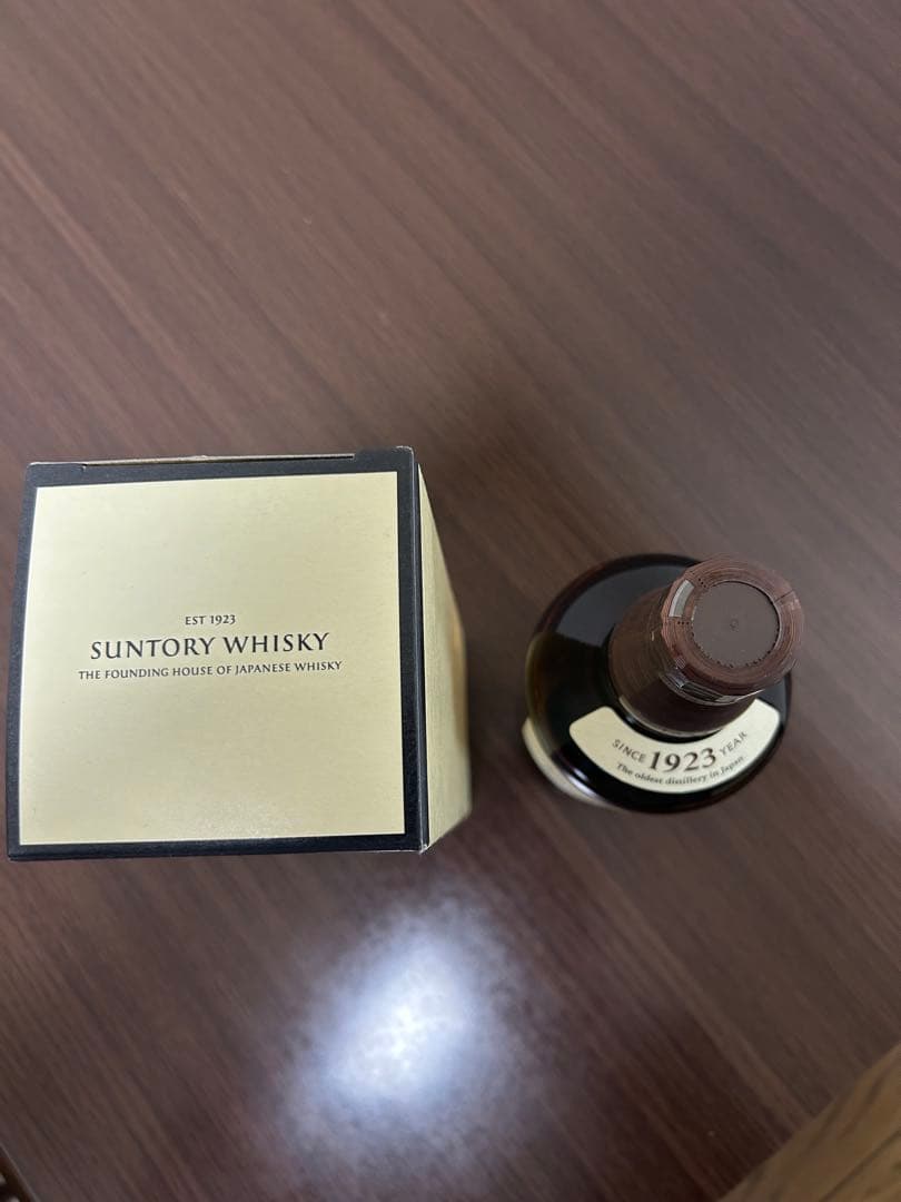 サントリーシングルモルトウィスキー山崎　700ml 箱付き