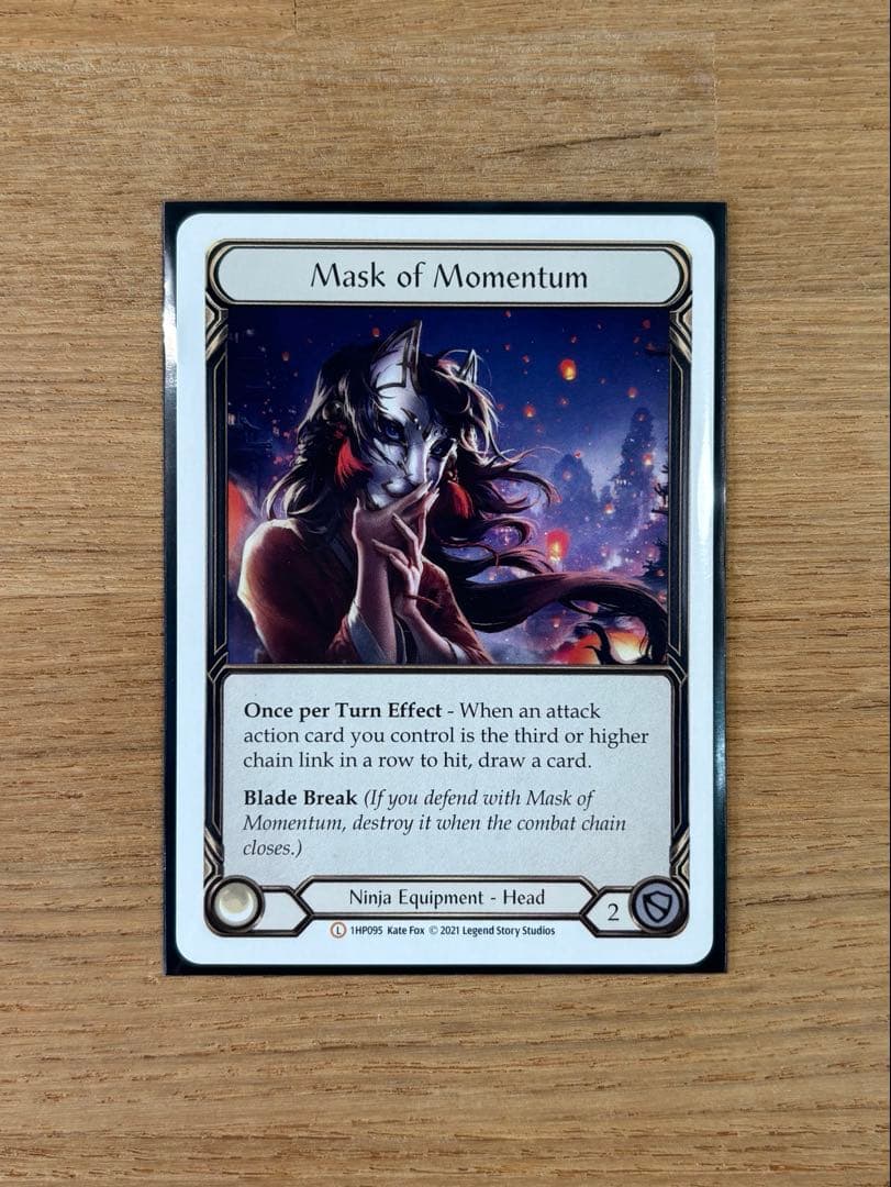 Mask of Momentum | 機運の仮面 | HP1 FaB