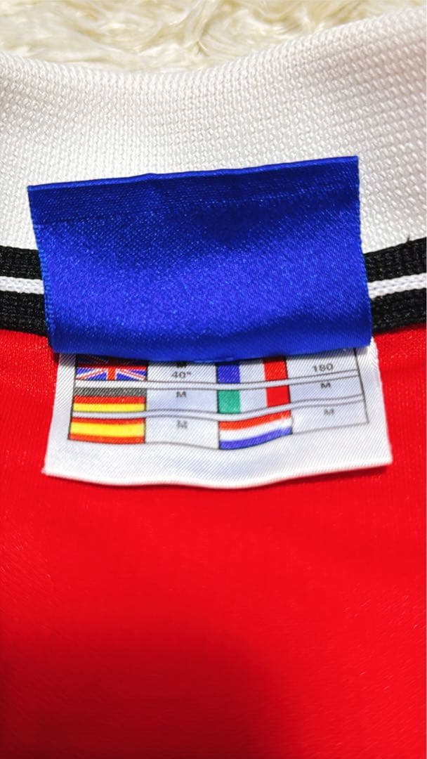 希少✨イングランド製　マンチェスターユナイテッド　ユニフォーム　ゲームシャツ