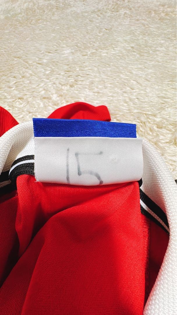 希少✨イングランド製　マンチェスターユナイテッド　ユニフォーム　ゲームシャツ