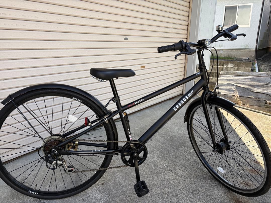 KRONOS クロスバイク ブラック