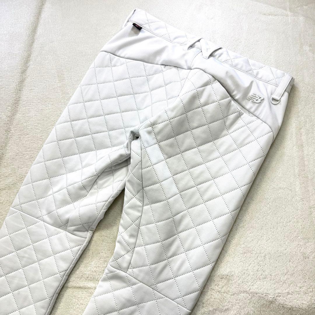 ニューバランスゴルフ 高機能 キルティング 中綿 ストレッチゴルフパンツ M