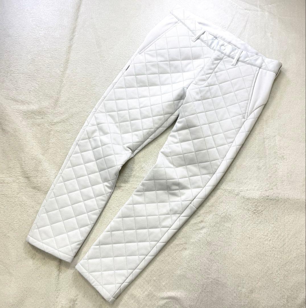 ニューバランスゴルフ 高機能 キルティング 中綿 ストレッチゴルフパンツ M