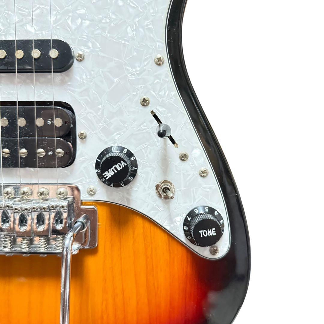 Bacchus GS-mini エレキギター サンバースト ケース付