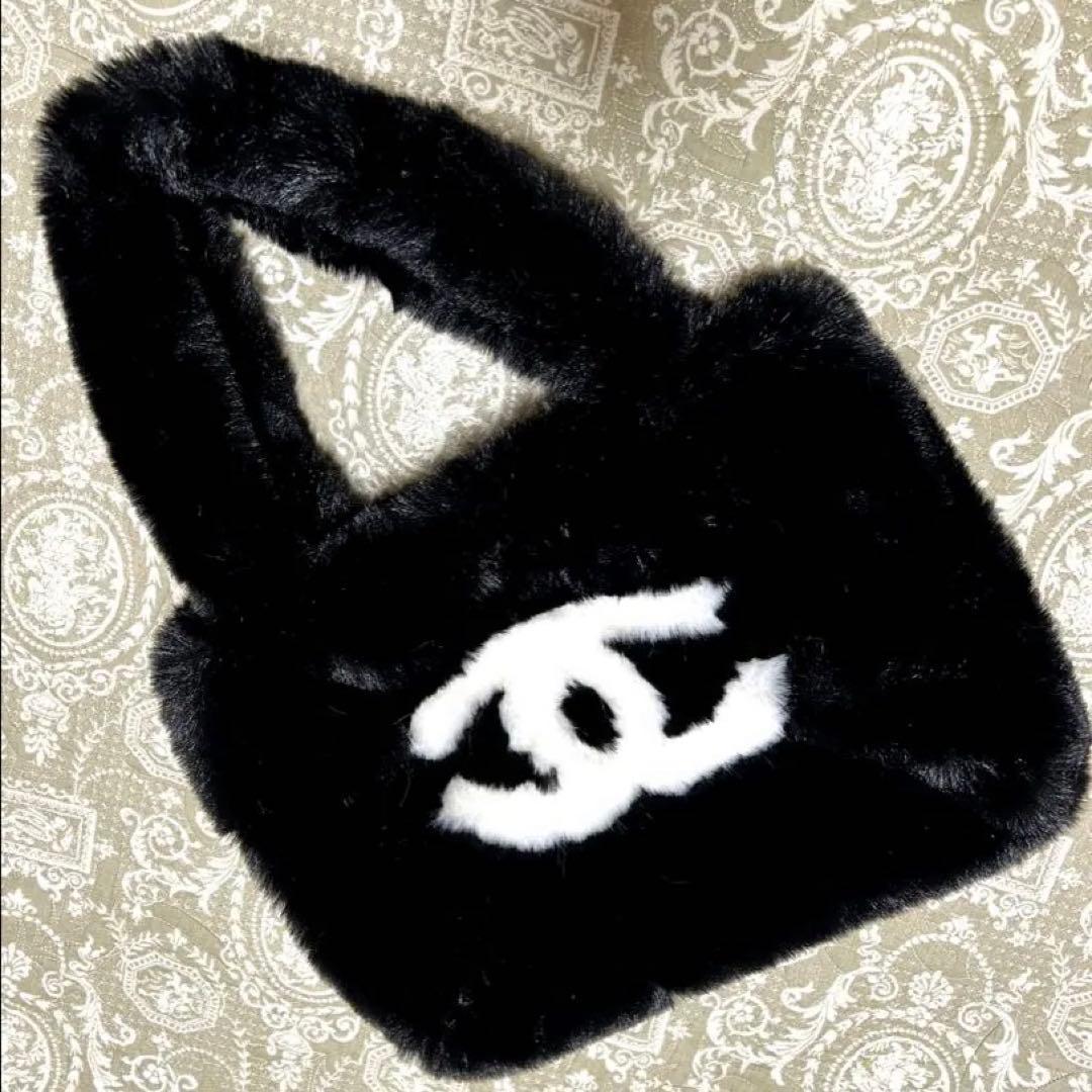 CHANEL シャネル　ファー トートバッグ　ノベルティ　新品