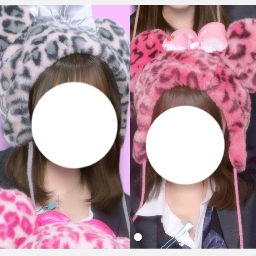 今だけ値下げ‼️2個セット ディズニー ファンキャップ ヒョウ柄