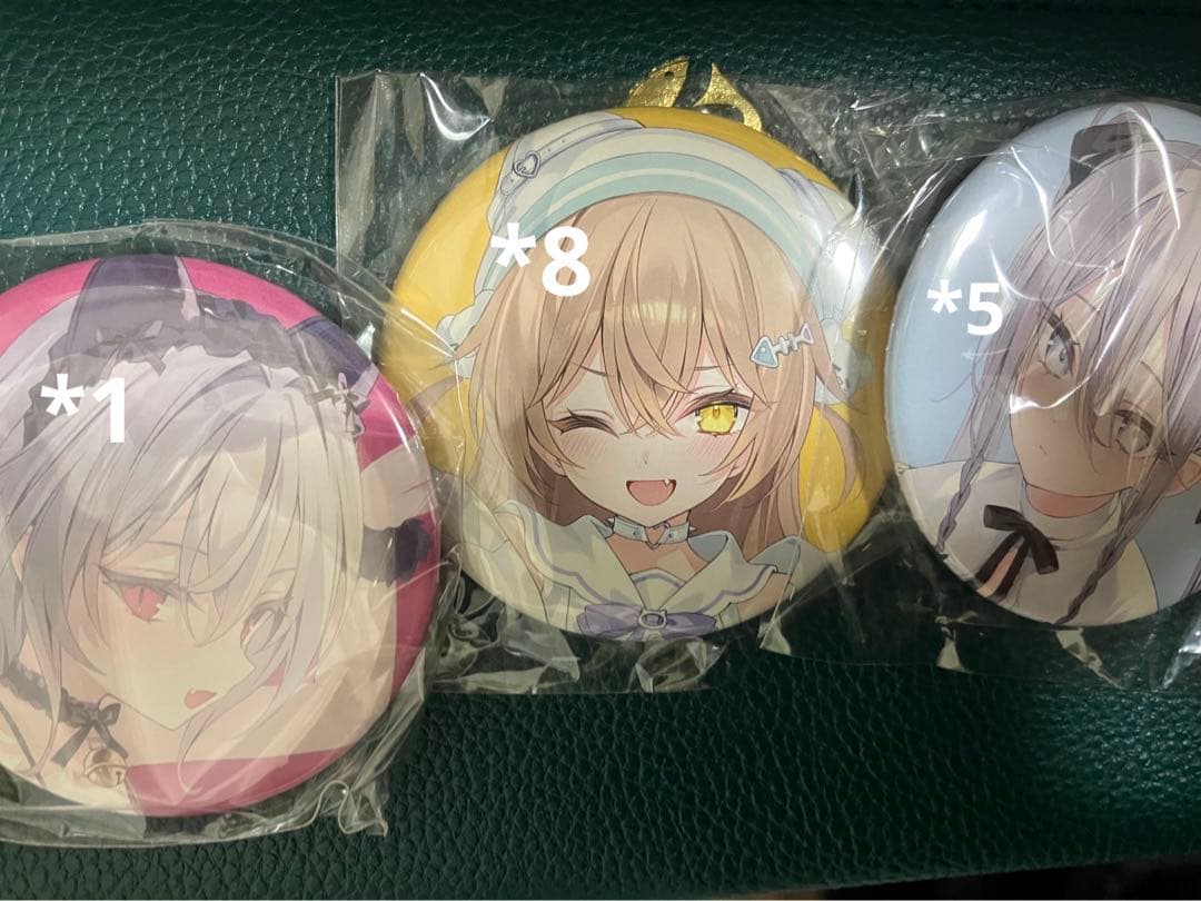 rurudo FALLEN ポップアップショップ 缶バッジ　14個セット