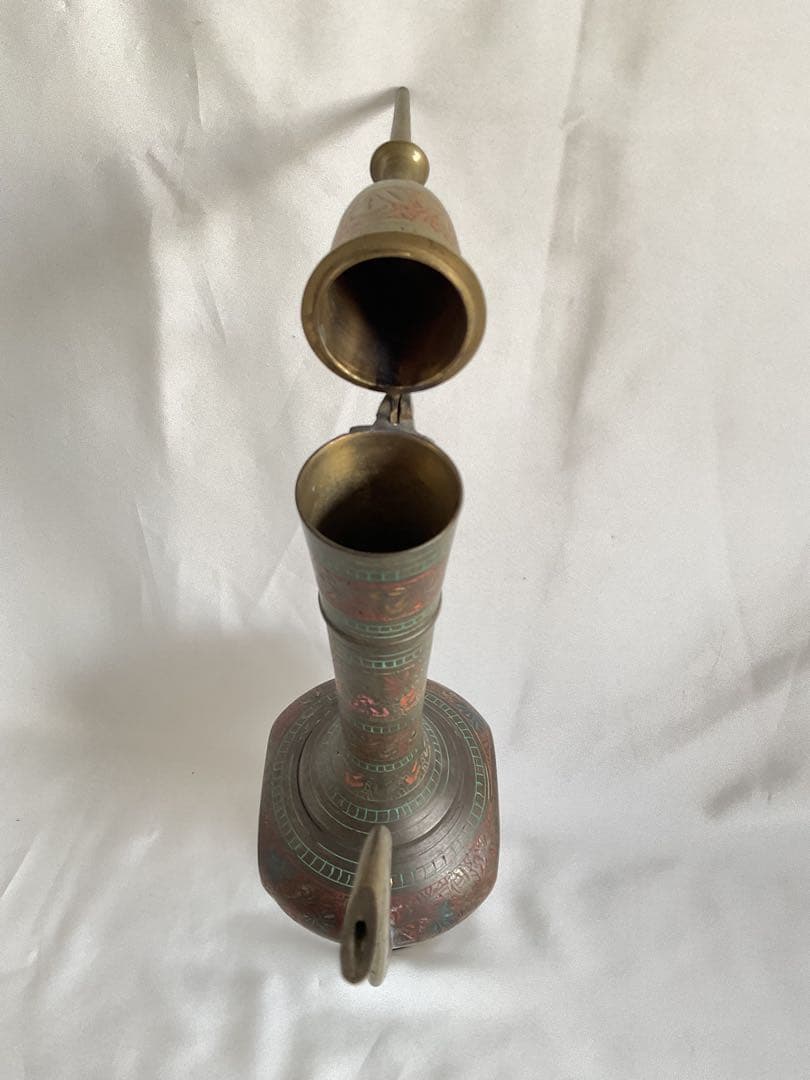 古いウズベキスタン「真鍮製水差」/Water Jug