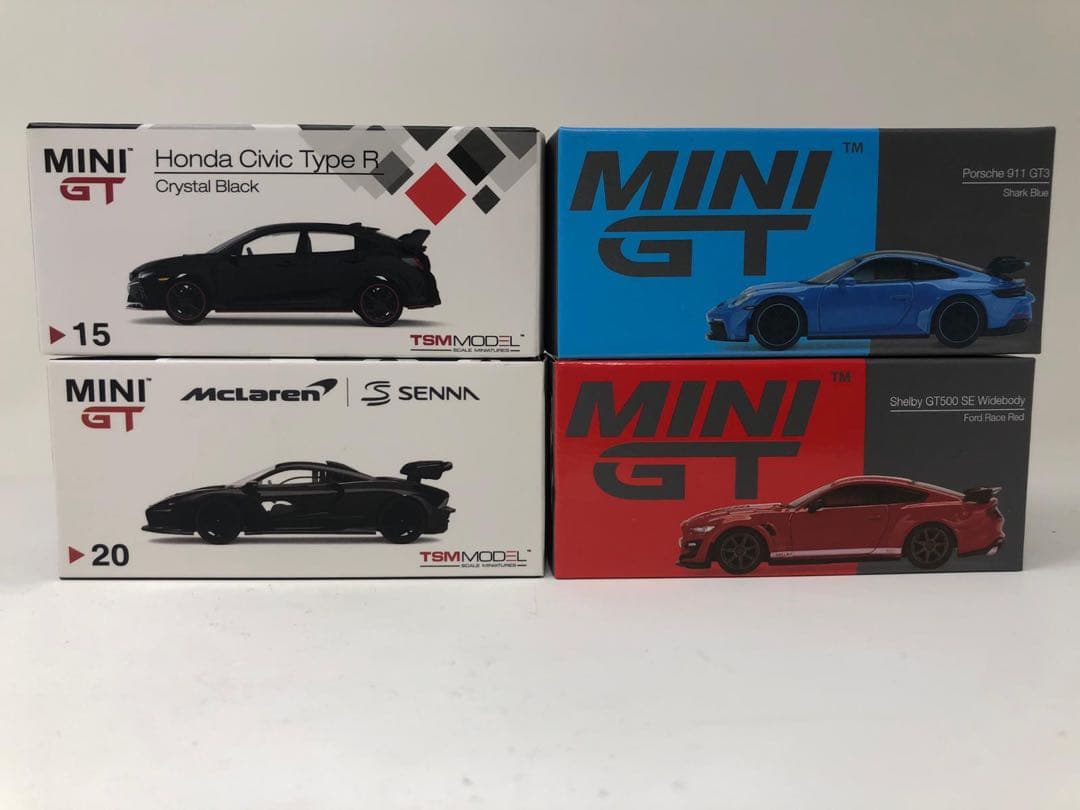 MINI GT ミニカーセット 4台