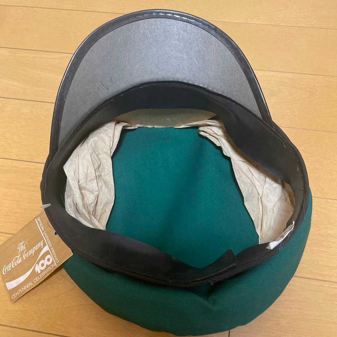 【美品タグ付き】100周年記念　コカコーラ　デリバリーハット