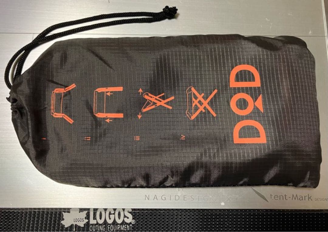 【超希少プレミア！】DOD ウルトラライトマイクロチェア ポケット収納 未使用品