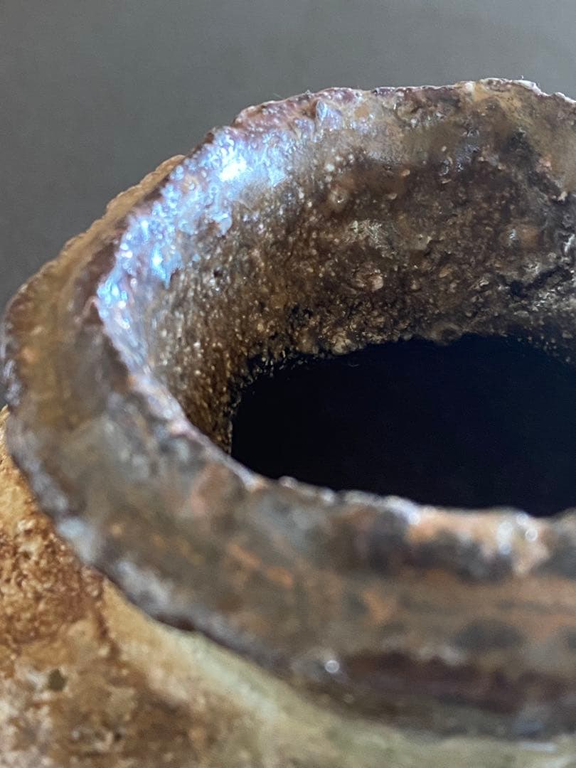 信楽焼 Shigaraki ware 壺 Jar 井村侊生 L03