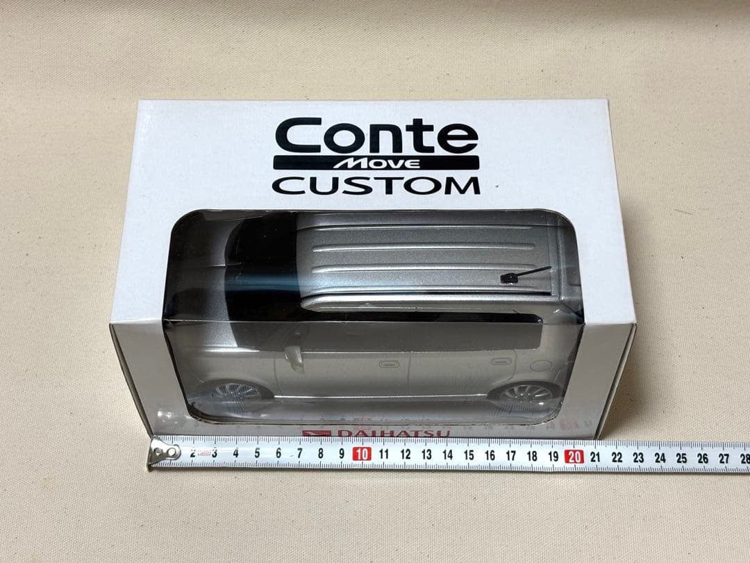 《非売品》ダイハツ ムーヴコンテカスタム　カラーサンプル　1/18スケールモデル